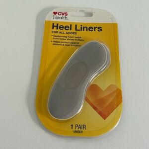 🦋 5/$25 - CVS Heel Liners (1 Pair) - Unisex - NWT